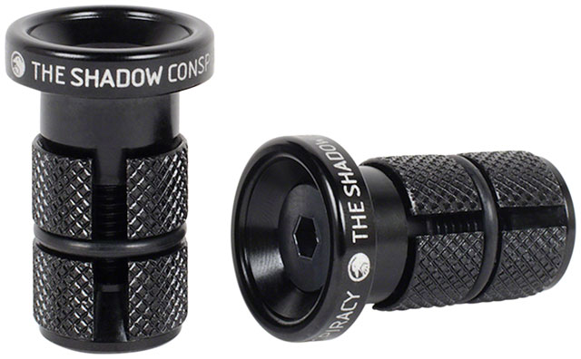 The Shadow Conspiracy Deadbolt Slim Bar Ends - Black