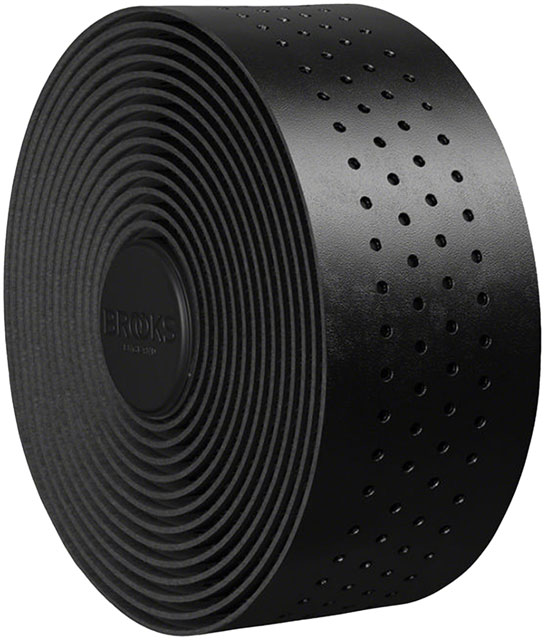 Brooks Leather Bar Tape - 2mm, Black