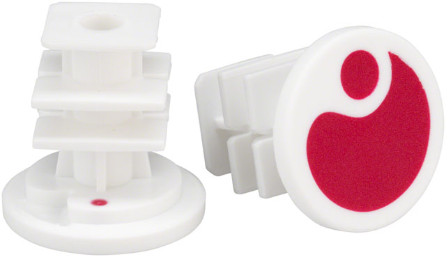 Ergon End Plugs for GA2/GA2Fat/GA3: Berry