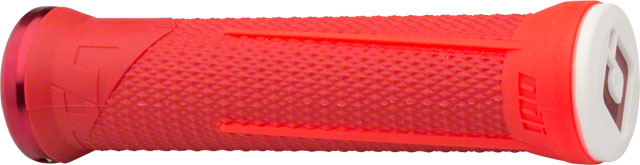 ODI AG1 Grips - Red/Fire Red, Lock-On