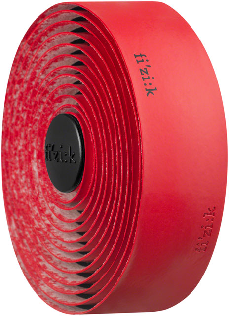 Fizik Terra Microtex Bondcush Gel Backer Tacky Bar Tape - 3mm, Red