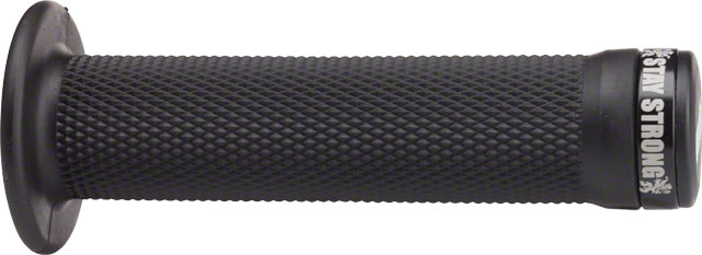 ODI Stay Strong Grips - Black, Lock-On, Flange