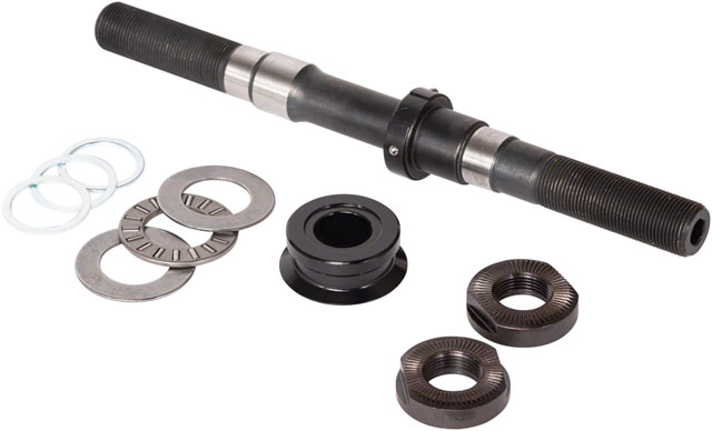 We The People Helix Rear Hub Axle/cone set Cromo/Alloy Black