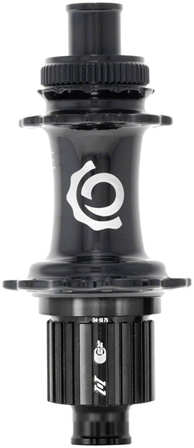 Industry Nine Solix Classic Rear Hub - 12 x 148mm, Center-Lock, Micro Spline, Black, 28H