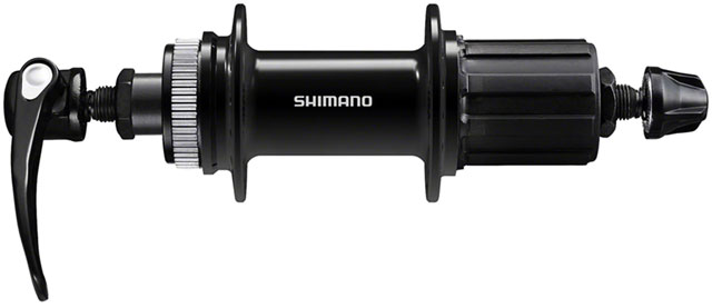 Shimano Deore FH-QC400-HM Rear Hub - QR x 135mm, Center-Lock Disc, HG10, Black, 36H