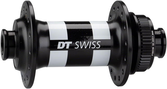 DT Swiss 350 Front Hub - 12 x 100mm, Center-Lock, Black, 28h