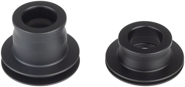 DT Swiss Front Axle Conversion Kit - 12 mm Thru axle, Press fit, Black