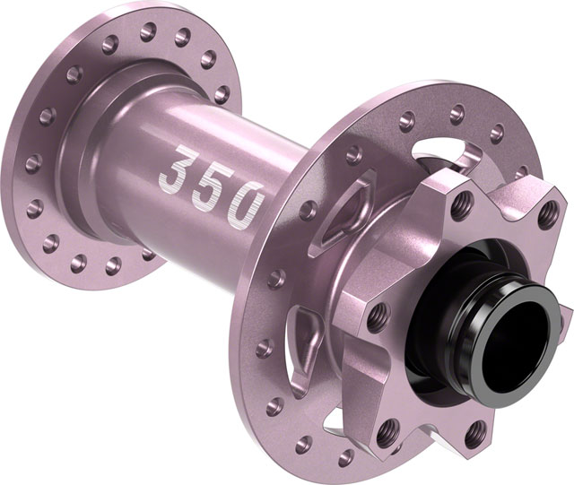 DT Swiss 350 Front Hub - 15 x 110mm, 6-Bolt, Limited Edition Pink, 32H