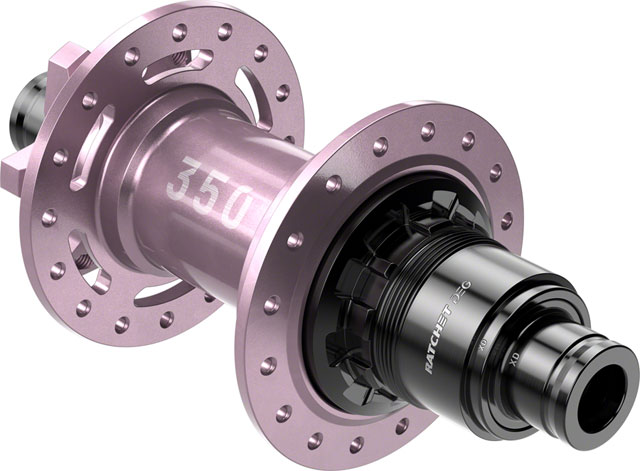 DT Swiss 350 DEG Rear Hub - 12 x 148mm, 6-Bolt, XD, Limited Edition Pink, 32H, 72pt