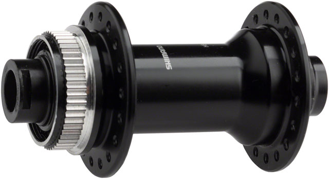 Shimano 105 HB-R7000 Front Hub - 12 x 100mm, Center-Lock, Black, 32h