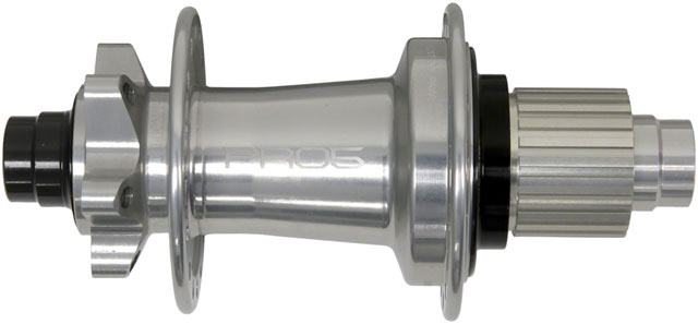 Hope Pro 5 Rear Hub - 12 x 148mm, 6-Bolt, Micro Spline, Silver, 32H