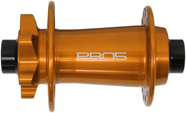 Hope Pro 5 Front Hub - 15 x 110mm, 6-Bolt, Orange, 28H