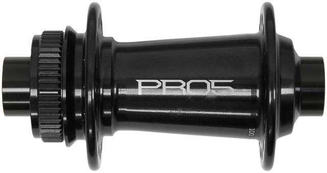 Hope Pro 5 Front Hub - 12 x 100mm, Center-Lock, Black, 24H