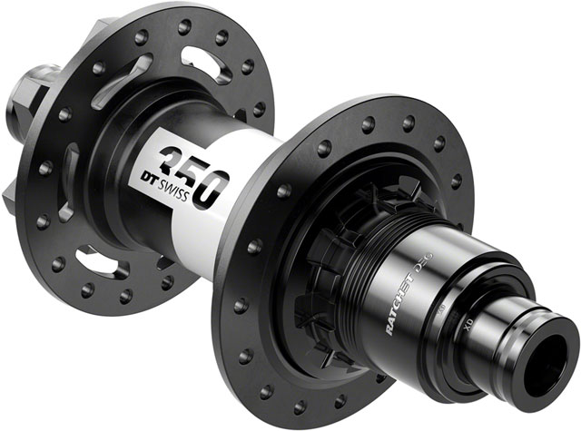 DT Swiss 350 DEG Rear Hub - 12 x 157mm, 6-Bolt, XD, Black, 32H, 72pt