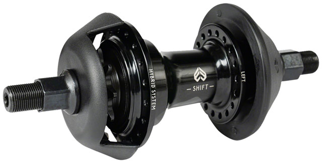 Eclat Shift Freecoaster/Cassette Rear Hub - Black, LHD