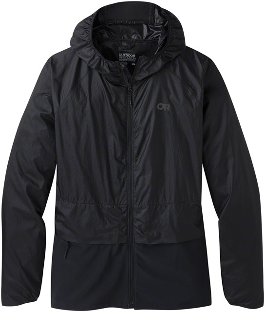 Outdoor Research Helium Wind Hoodie - Black, Women's, Large