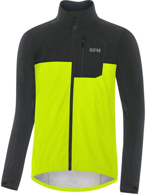 GORE Spirit Jacket - Neon Yellow/Black, Men's, 2X-Large