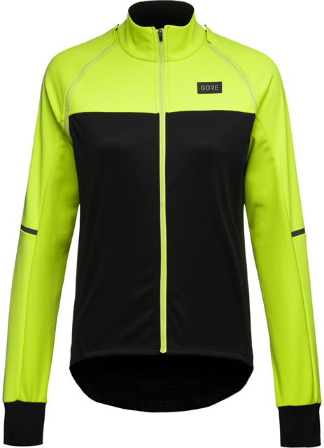 Gorewear Phantom Jacket - Black/Neon Yellow, Women's, Small