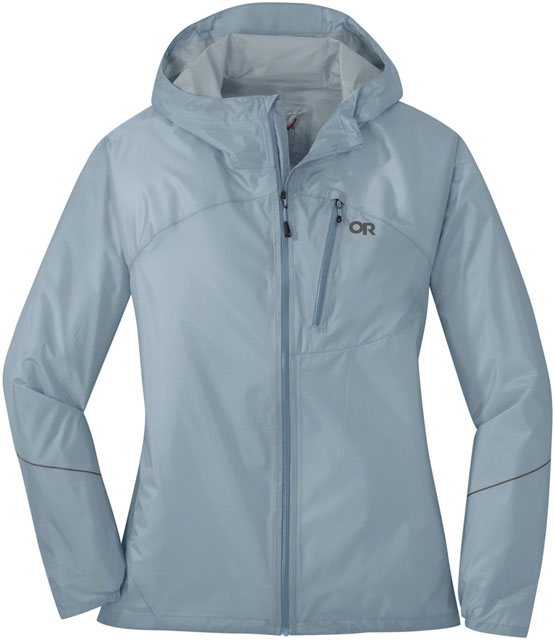 Outdoor Research Helium Rain Jacket - Arctic, Large, Women's