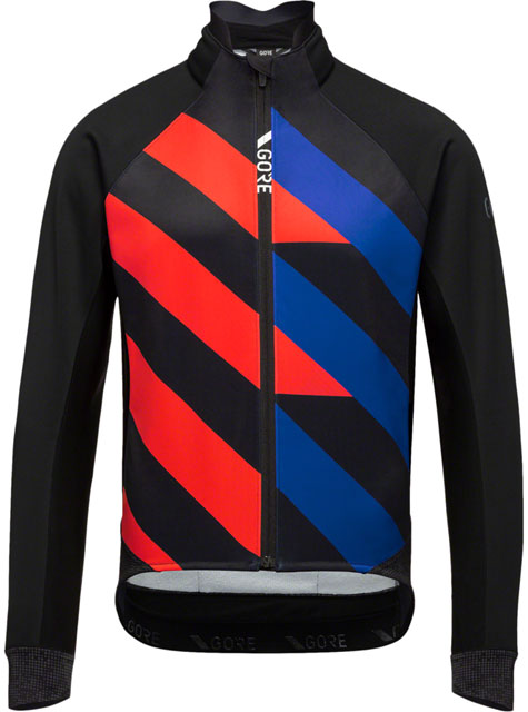 Gorewear  C5 GTX I Thermo Jacket - Black/Fireball, Men's, Small