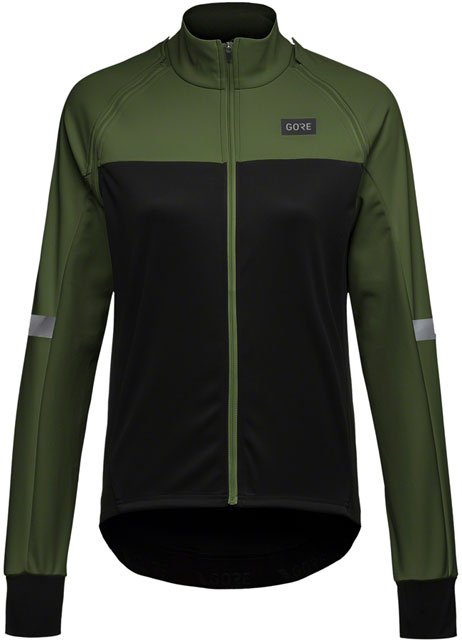 Gorewear Phantom Jacket - Black/Green, Women's, Small