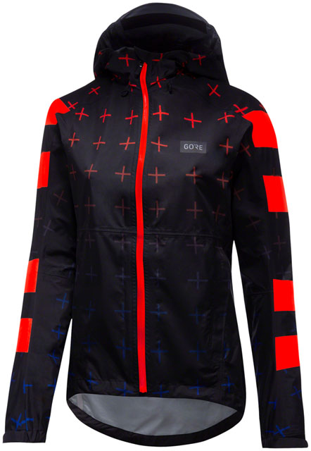 GORE Endure Jacket - Black/Fireball, Women's, Medium