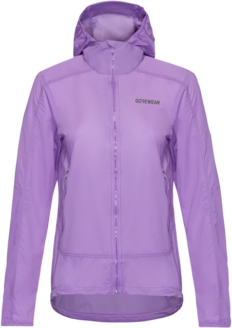 Gorewear Fernflow Hooded Windbreaker - Purple, Women's, Small