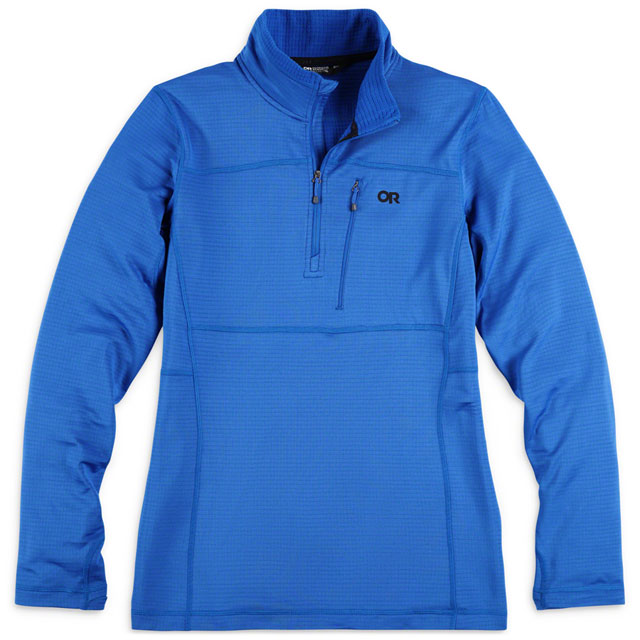 Outdoor Research Vigor Quarter Zip - Classic Blue, Men's, Small