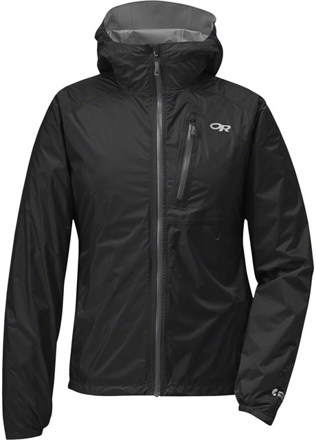 Outdoor Research Helium II Women's Jacket: Black/Charcoal, XS