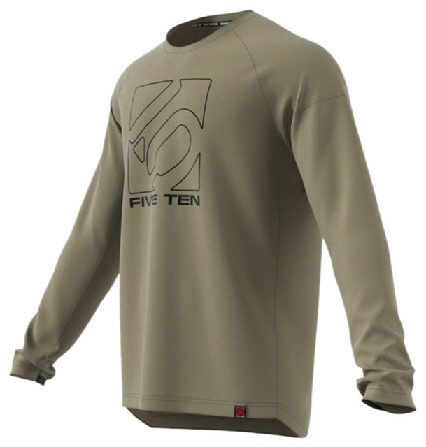 Five Ten Long Sleeve Jersey - Orbit Green, X-Large