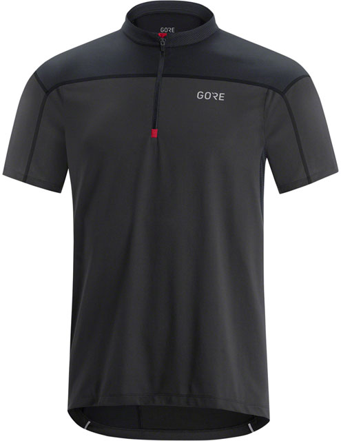 GORE C3 Zip Cycling Jersey - Terra Grey/Black, Men's, Medium