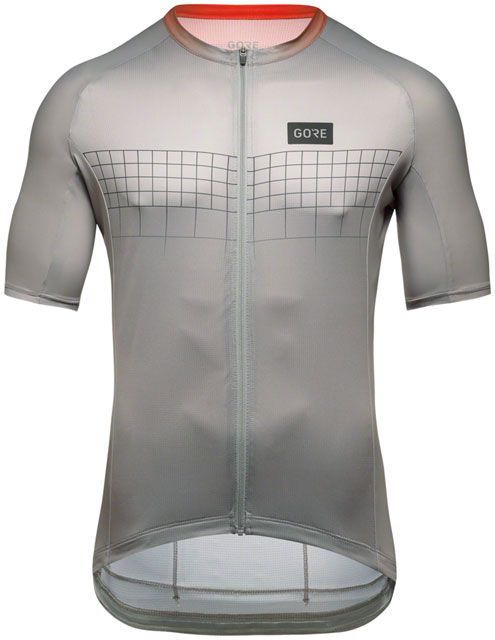Gorewear Grid Fade Jersey 2.0 - Gray/Fire, Women's, Large