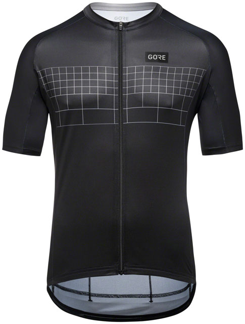 GORE Grid Fade Jersey 2.0 - Black/Gray, Men's, Large