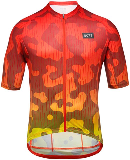 GORE Rain Camo Jersey - Men's, Fire, Small