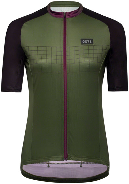 Gorewear Grid Fade Jersey 2.0 - Green/Purple, Women's, Medium