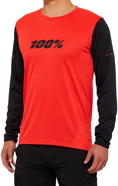 100% Ridecamp Jersey - Red/Black, Medium