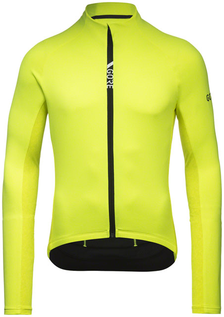 Gorewear C5 Thermo Jersey - Yellow/Utility Green, Men's, Large