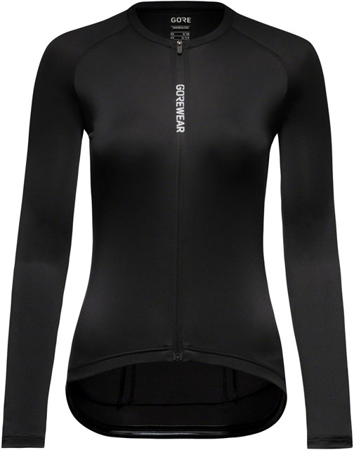 Gorewear Spinshift Long Sleeve Jersey - Black, Women's, Large/12-14