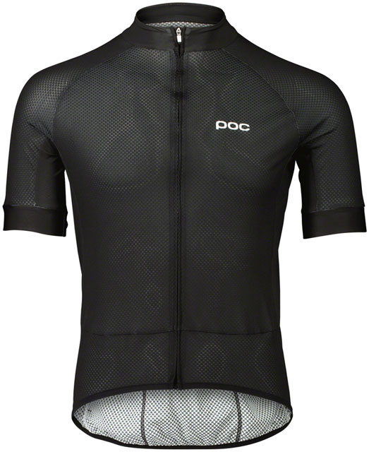 POC Essential Road Logo Jersey - Men's, Black/White, Large