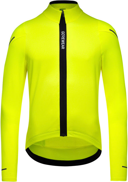 Gorewear Spinshift Thermo Long Sleeve Jersey - Yellow, Men's, Small/Medium