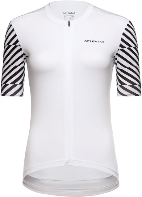 Gorewear Swiftride Optical Jersey - White/Black, Women's, X-Large
