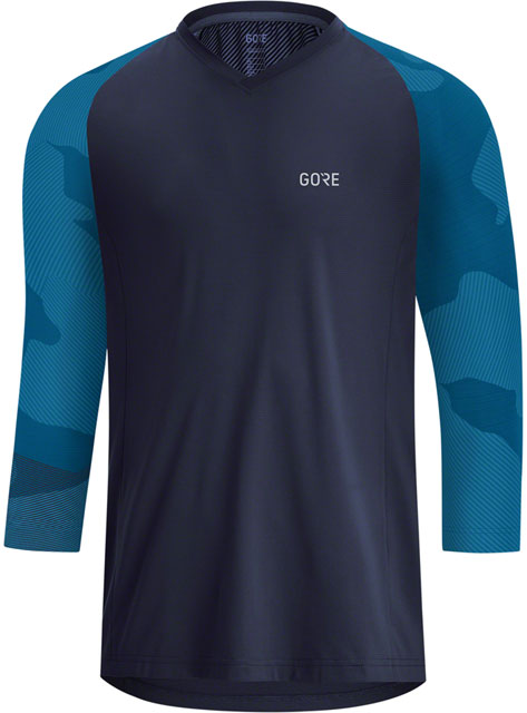 GORE® C5 Trail 3/4 Cycling Jersey - Orbit Blue/Sphere Blue, Men's, Large