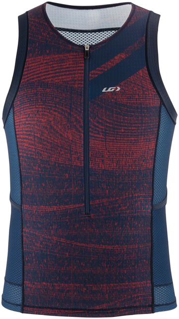 Garneau Vent Tri Multi-Sport Top - Red Sand, Sleeveless, Men's, Small