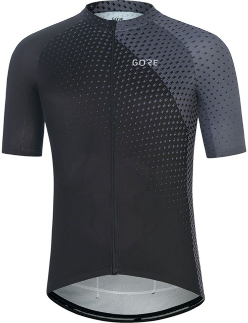 GORE® Wear Flash Cycling Jersey - Black/Graystone, Men's, X-Large