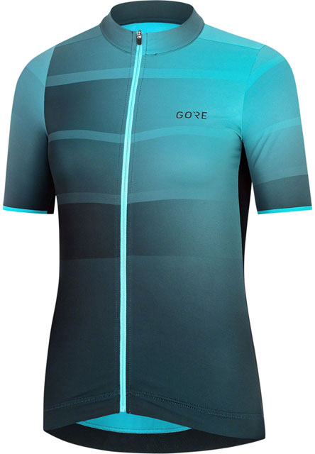 GORE® Wear Force Cycling Jersey - Scuba Blue/Orbit Blue, Women's, Medium