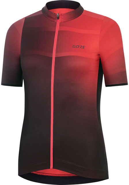 Gorewear Force Cycling Jersey - Hibiscus Pink/Black, Women's, Large
