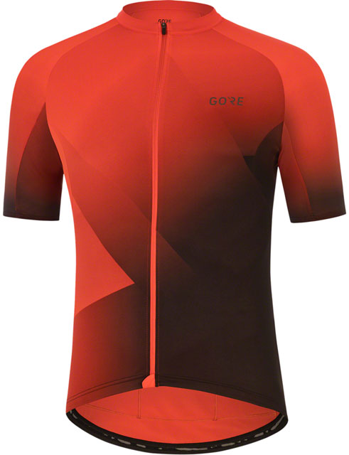 GORE Fade Cycling Jersey - Fireball/Black, Men's, X-Large