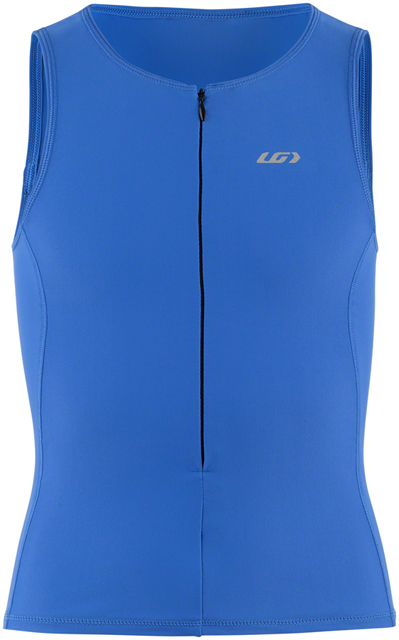 Garneau Comp 2 Junior Multi-Sport Top - Santiago Blue, Sleeveless, Youth, Medium