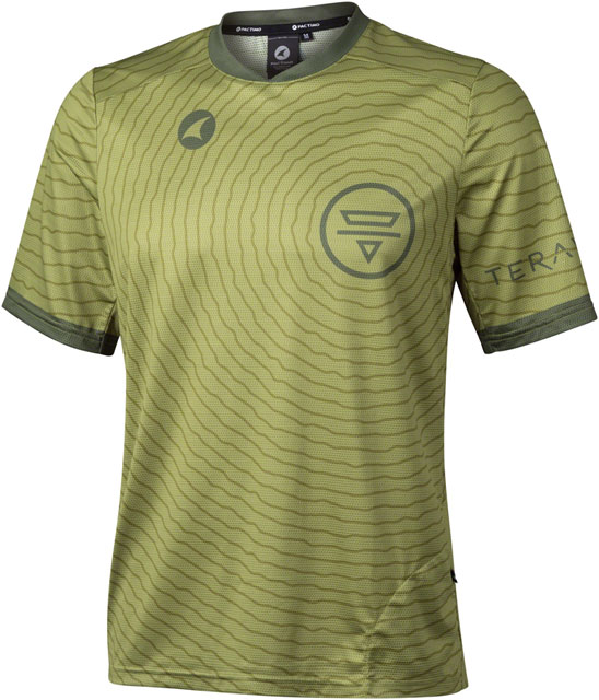 Teravail Monitor Jersey - Olive/Dark Green, Men's, Small