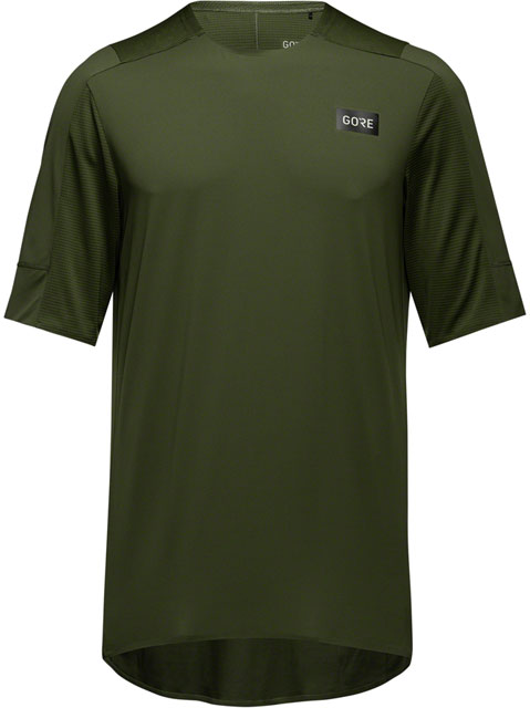Gorewear Trail KPR Tech Jersey - Utility Green, Men's, Large